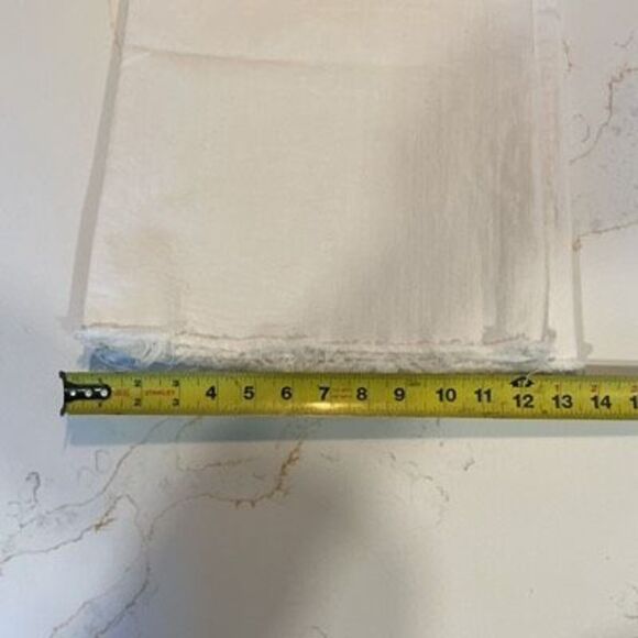 Mother Superior The Undercover Ankle Fray Jeans Sz 27 White Stretch - Picture 10 of 10